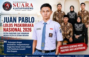 Juan Pablo Lolos Paskibraka Nasional 2026, Bukti Mimpi Anak Parepare Bisa Menembus Istana