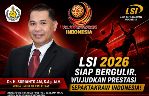 Ketua ASTAF dan Sekjen ISTAF Kunjungi Indonesia, Liga Sepak Takraw Indonesia 2026 Siap Bergulir