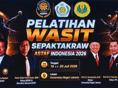 PB PSTI dan ISTAF Resmi Buka Pelatihan Wasit Internasional di Universitas Negeri Jakarta