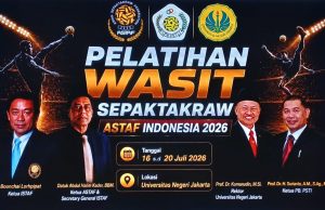 PB PSTI dan ISTAF Resmi Buka Pelatihan Wasit Internasional di Universitas Negeri Jakarta