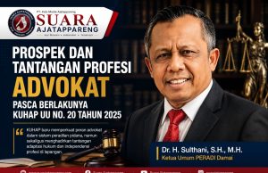Prospek dan Tantangan Profesi Advokat Pasca Berlakunya Undang-Undang Nomor 20 Tahun 2025 tentang KUHAP
