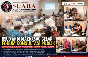 RSUD Andi Makkasau Gelar Forum Konsultasi Publik, Perkuat Komitmen Tingkatkan Mutu Pelayanan Kesehatan