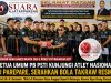 Ketua Umum PB PSTI Kembali Sambangi Atlet Nasional di Parepare, Serahkan Bola untuk Asian Games dan World Cup 2027