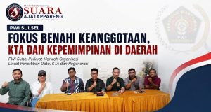 PWI Sulsel Fokus Benahi Keanggotaan, KTA dan Kepemimpinan di Daerah