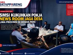 SMSI Kukuhkan Pokja News Room Jaga Desa Lima Provinsi di Dewan Pers