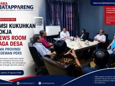 SMSI Kukuhkan Pokja News Room Jaga Desa Lima Provinsi di Dewan Pers
