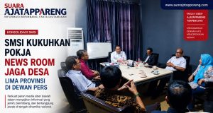 SMSI Kukuhkan Pokja News Room Jaga Desa Lima Provinsi di Dewan Pers