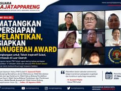 PWI Sulsel Matangkan Persiapan Pelantikan, Siapkan Anugerah Award untuk Tokoh Inspiratif Sulsel