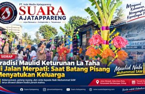 Tradisi Maulid Keturunan La Taha di Jalan Merpati: Saat Batang Pisang Menyatukan Keluarga