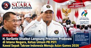Nama H. Surianto Disebut Langsung Presiden Prabowo di Istana
